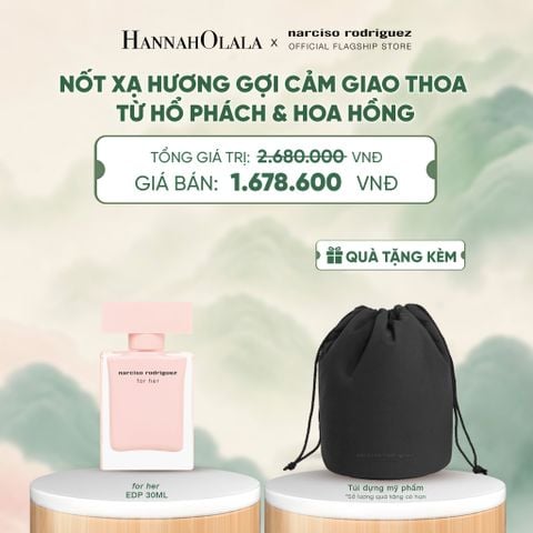  NƯỚC HOA NỮ NARCISO RODRIGUEZ FOR HER EAU DE PARFUM 30ML - DEAL 4 - A1263 