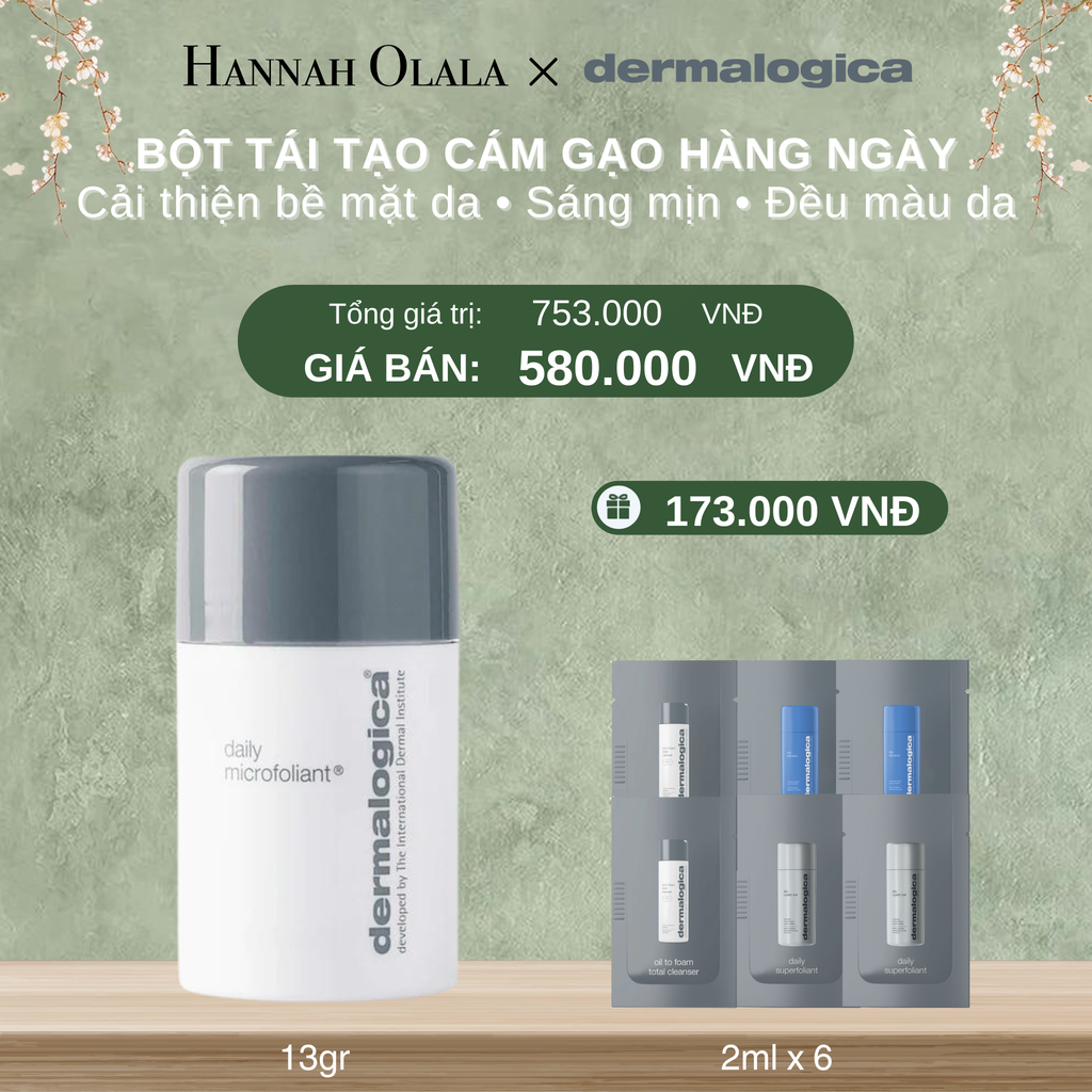  DEAL 4: TẨY DA CHẾT SÁNG MỊN – RẠNG RỠ DAILY MICROFOLIANT 13GR 