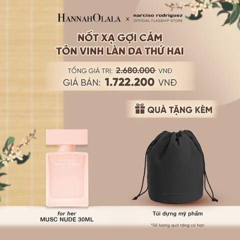  NƯỚC HOA NỮ NARCISO RODRIGUEZ MUSC NUDE EDP 30ML - DEAL 04 - A465 