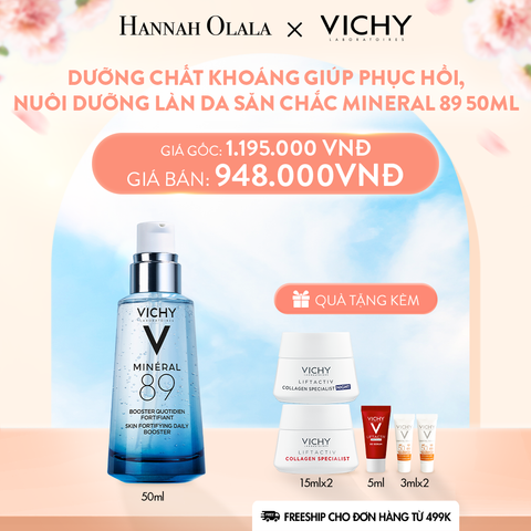  A910_DEAL 4 DƯỠNG CHẤT KHOÁNG GIÚP PHỤC HỒI, NUÔI DƯỠNG LÀN DA SĂN CHẮC MINERAL 89 50ML 