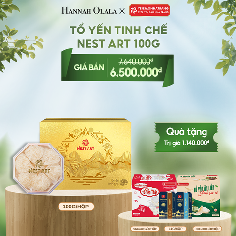  DEAL 4: TỔ YẾN TINH CHẾ NEST ART - 100G 