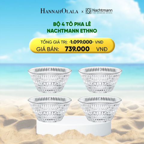  DEAL 4: BỘ 4 TÔ PHA LÊ NACHTMANN ETHNO 