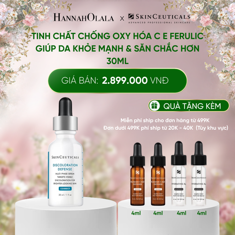  E394_DEAL 4 TINH CHẤT CHỐNG OXY HÓA C E FERULIC GIÚP DA TRỞ NÊN KHỎE MẠNH & SĂN CHẮC HƠN 30ML 