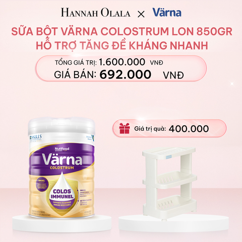  E394_DEAL 4: SỮA BỘT VARNA COLOSTRUM LON 850G - HỖ TRỢ TĂNG ĐỀ KHÁNG 