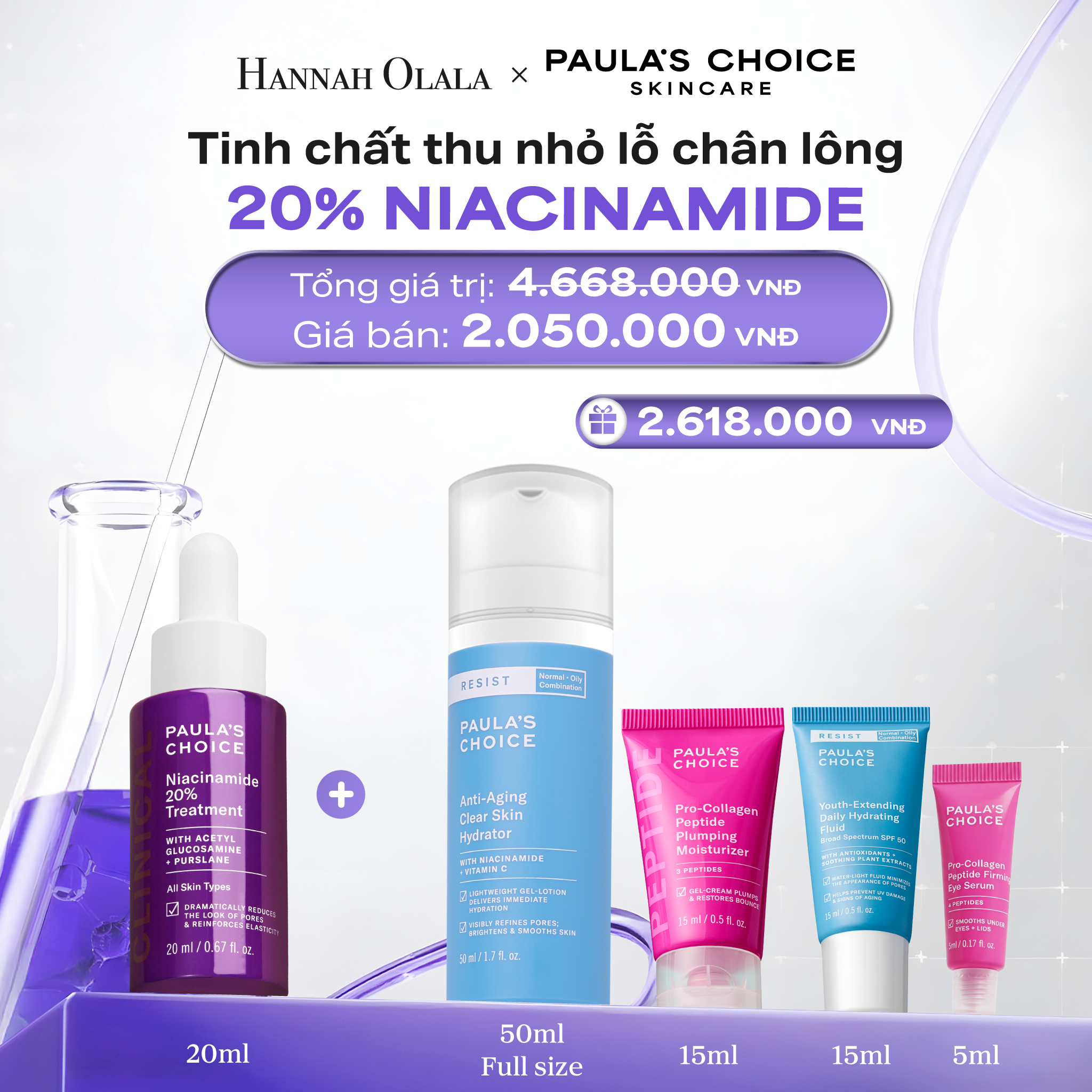 Serum Tinh Chất Se Khít Lỗ Chân Lông L'Oréal Niacinamide 20% 20ml