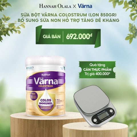  E57_DEAL 4: SỮA BỘT VARNA COLOSTRUM LON 850G - HỖ TRỢ TĂNG ĐỀ KHÁNG 