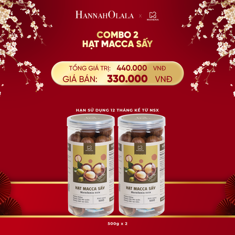  DEAL 4: COMBO 2 MACCA SẤY 500G 