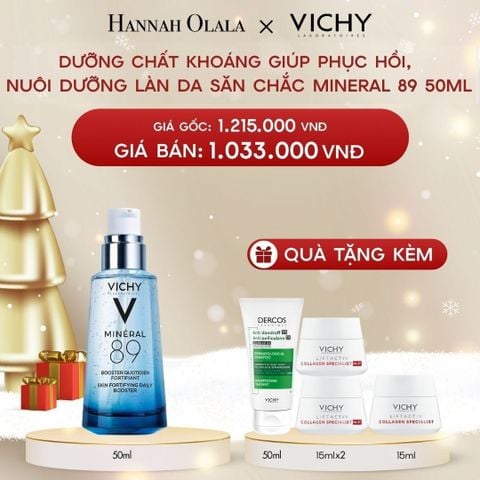  A977_DEAL 4 DƯỠNG CHẤT KHOÁNG GIÚP PHỤC HỒI, NUÔI DƯỠNG LÀN DA SĂN CHẮC MINERAL 89 50ML 
