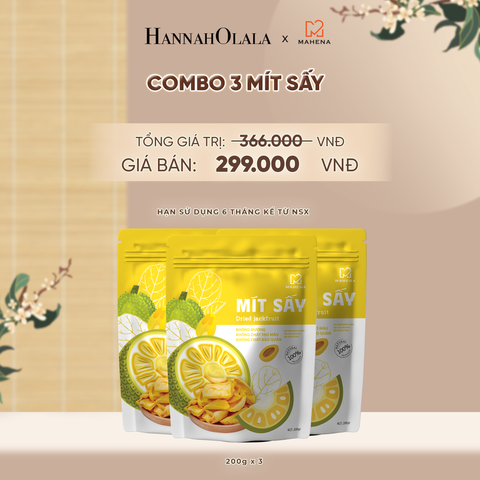 COMBO 3 MÍT SẤY 200G DEAL 4: 