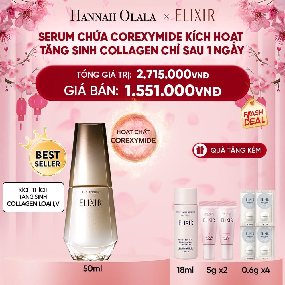  DEAL 4: SERUM KÍCH HOẠT TRẺ HÓA LÀN DA ELIXIR THE SERUM AA 50ML 