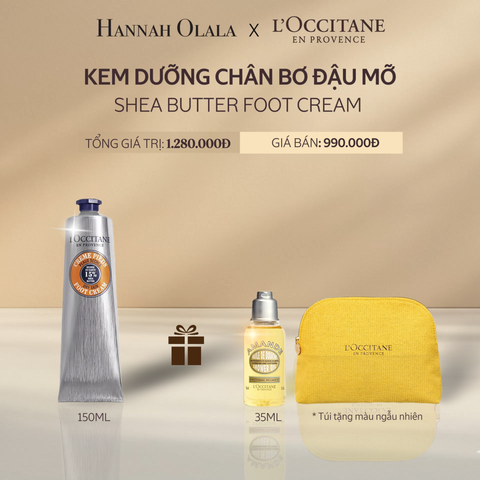  A4_DEAL 4: KEM DƯỠNG DA CHÂN BƠ ĐẬU MỠ L'OCCITANE 150ML 
