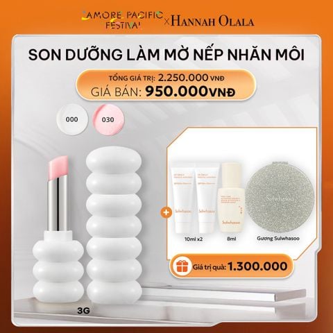  DEAL 4A: SON DƯỠNG LÀM MỜ NẾP NHĂN MÔI GLOWING LIP BALM 