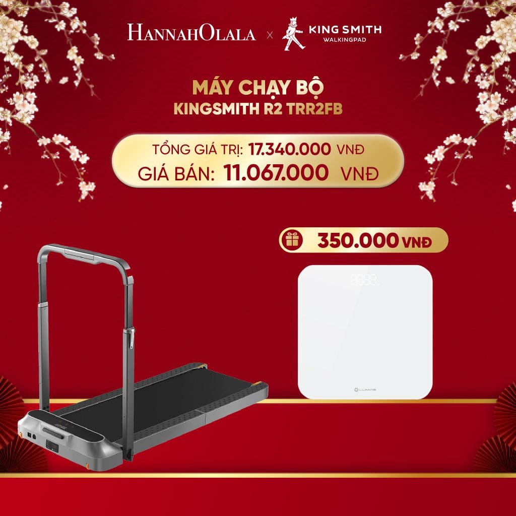  A127_DEAL 5: MÁY CHẠY BỘ KINGSMITH R2 TRR2FB 