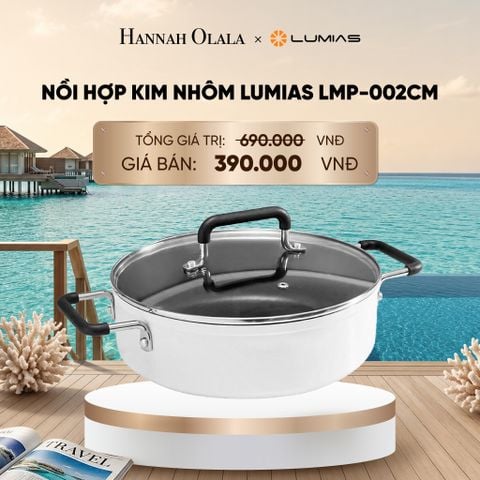  NỒI HỢP KIM NHÔM LUMIAS LMP-002CM - DEAL 5_ D1502 