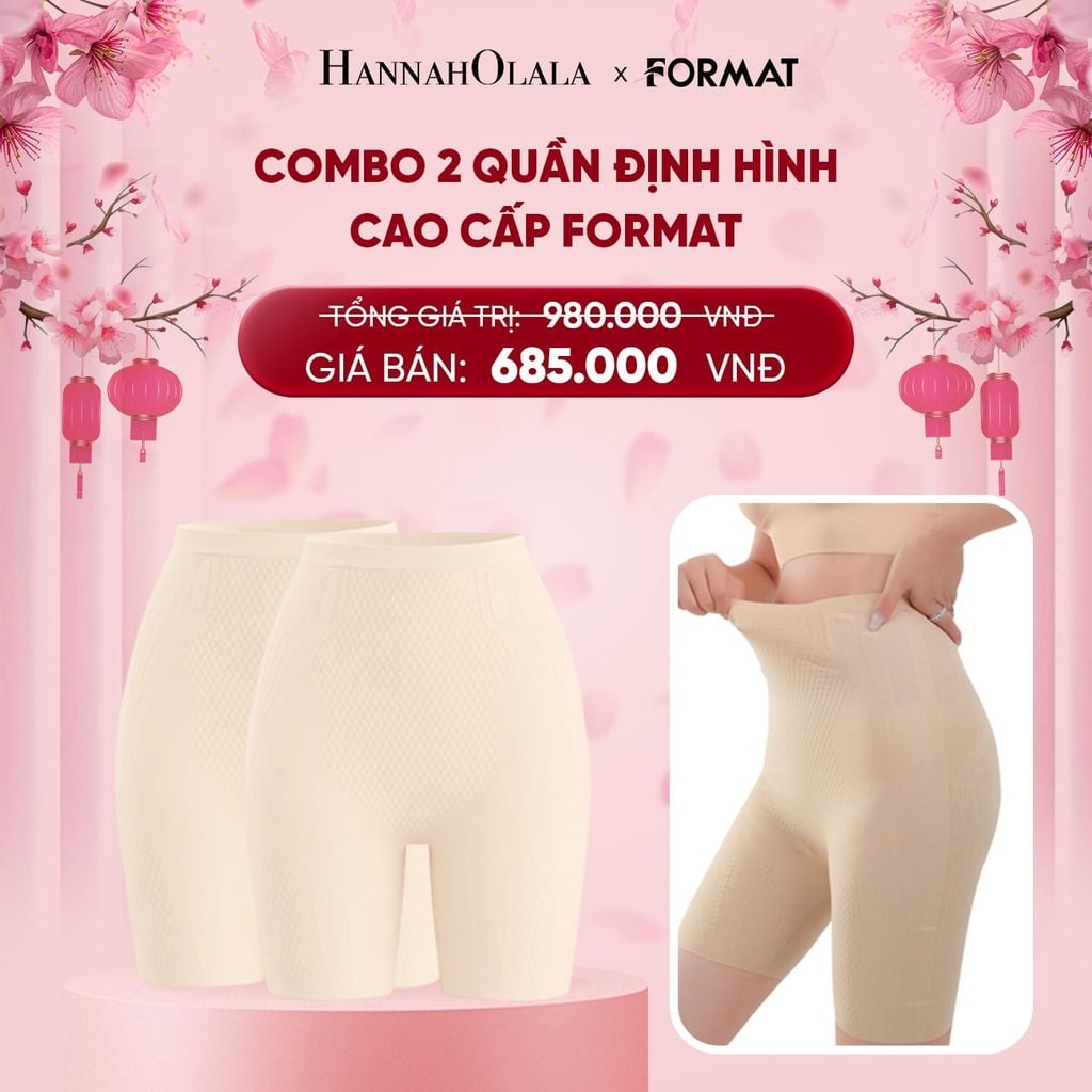  DEAL 5: COMBO 2 QUẦN ĐỊNH HÌNH FORMAT CAO CẤP 