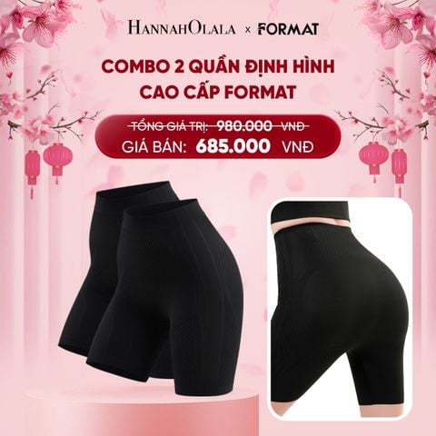  DEAL 5: COMBO 2 QUẦN ĐỊNH HÌNH FORMAT CAO CẤP 
