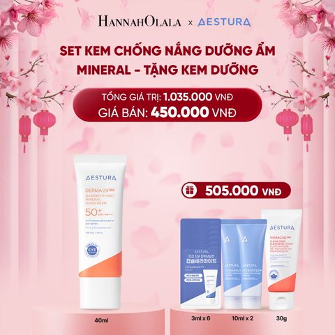  DEAL 5: SET KEM CHỐNG NẮNG DƯỠNG ẨM MINERAL 