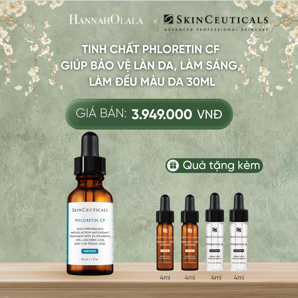 DEAL 5 TINH CHẤT CHỐNG OXY HÓA PHLORETIN C F GIÚP BẢO VỆ LÀN DA, CẢI THIỆN LÀM SÁNG, LÀM ĐỀU MÀU DA 30ML 