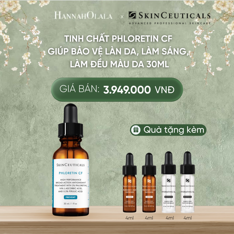  DEAL 5 TINH CHẤT CHỐNG OXY HÓA PHLORETIN C F GIÚP BẢO VỆ LÀN DA, CẢI THIỆN LÀM SÁNG, LÀM ĐỀU MÀU DA 30ML 