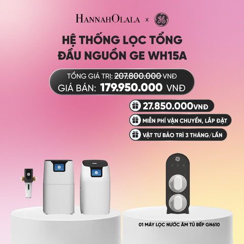  HỆ THỐNG LỌC TỔNG ĐẦU NGUỒN GE WH15A - DEAL 5_A1509 
