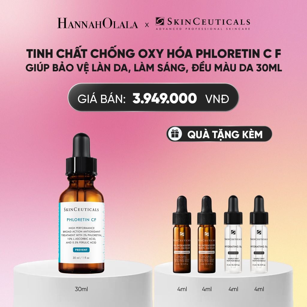  TINH CHẤT CHỐNG OXY HÓA PHLORETIN C F GIÚP BẢO VỆ LÀN DA, CẢI THIỆN LÀM SÁNG, LÀM ĐỀU MÀU DA 30ML DEAL 5_A481 