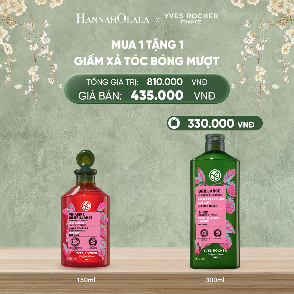  DEAL 5: MUA 1 TẶNG 1 GIẤM XẢ TÓC BÓNG MƯỢT TẶNG DẦU GỘI 