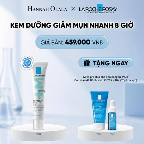  KEM DƯỠNG HỖ TRỢ CẢI THIỆN TÌNH TRẠNG MỤN VÀ VẾT THÂM EFFACLAR DUO+ M CHỈ SAU 8H 40ML DEAL 5: 