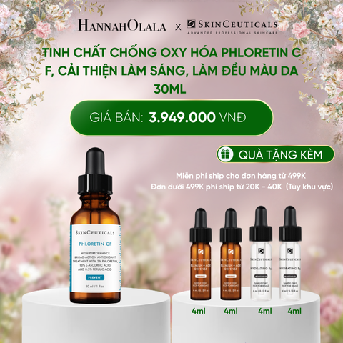  DEAL 5 TINH CHẤT CHỐNG OXY HÓA PHLORETIN C F GIÚP BẢO VỆ LÀN DA, CẢI THIỆN LÀM SÁNG, LÀM ĐỀU MÀU DA 30ML 