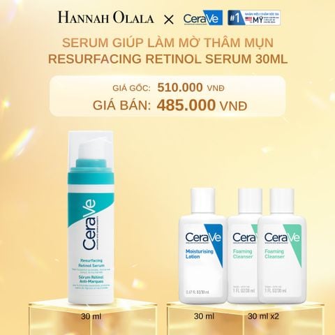  DEAL 5: SERUM GIÚP GIẢM THÂM MỤN RESURFACING RETINOL SERUM 30ML 