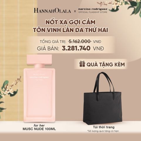  NƯỚC HOA NỮ NARCISO RODRIGUEZ MUSC NUDE EDP 100ML - DEAL 05 - A466 