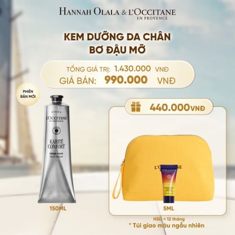  KEM DƯỠNG DA CHÂN BƠ ĐẬU MỠ LOCCITANE 150ML - A385 