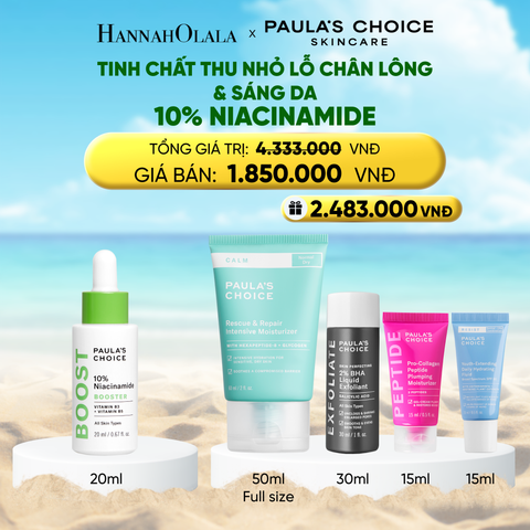  A633_DEAL 5: TINH CHẤT THU NHỎ LỖ CHÂN LÔNG VÀ LÀM SÁNG DA 10% NIACINAMIDE 20ML 