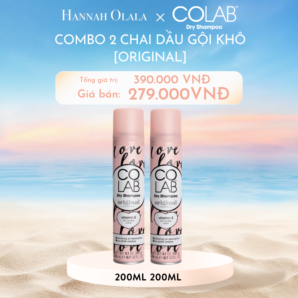  C656_DEAL 3: COMBO 2 CHAI DẦU GỘI KHÔ 200ML [ORIGINAL] 