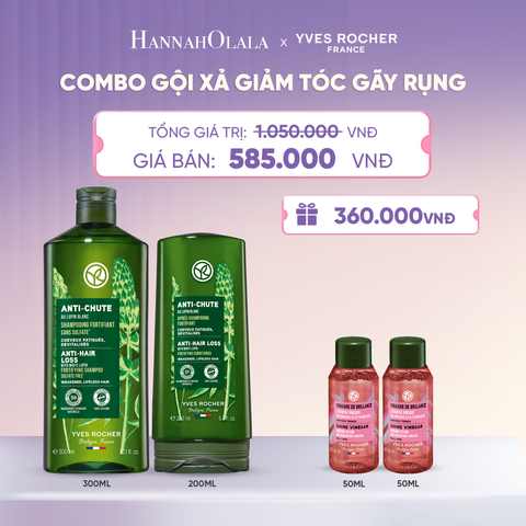  COMBO GỘI XẢ GIẢM TÓC GÃY RỤNG  - L063 