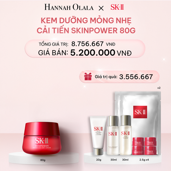  E255_DEAL 5: KEM DƯỠNG MỎNG NHẸ CẢI TIẾN SKINPOWER 80G 