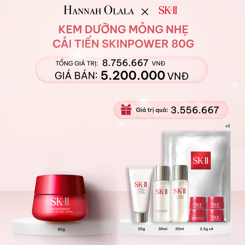  E255_DEAL 5: KEM DƯỠNG MỎNG NHẸ CẢI TIẾN SKINPOWER 80G 