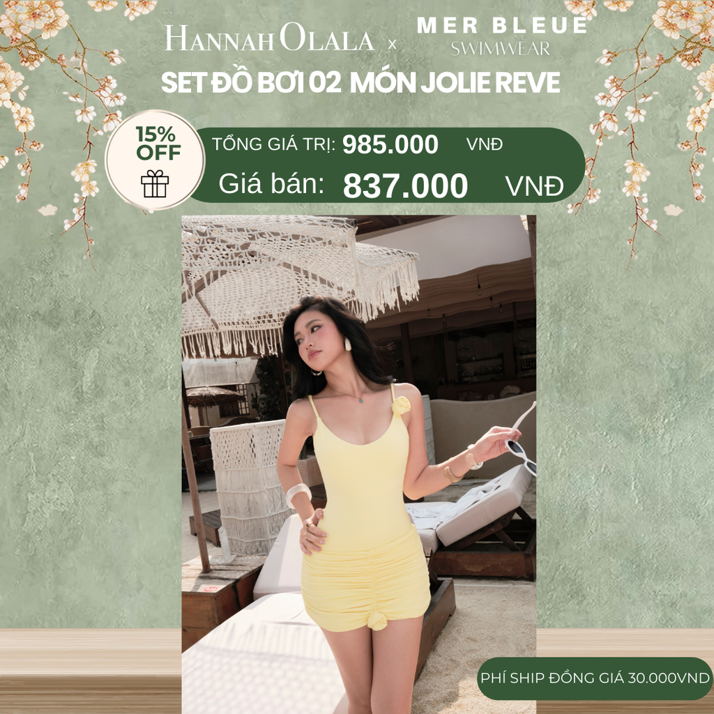  DEAL 10: SET ĐỒ BƠI 2 MÓN JOLIE REVE 
