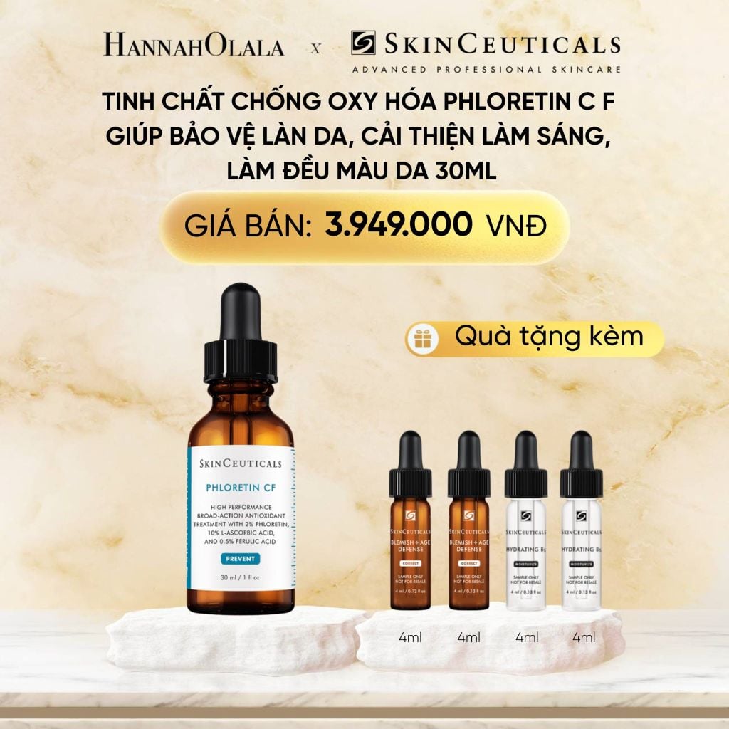  DEAL 5 TINH CHẤT CHỐNG OXY HÓA PHLORETIN C F GIÚP BẢO VỆ LÀN DA, CẢI THIỆN LÀM SÁNG, LÀM ĐỀU MÀU DA 30ML 