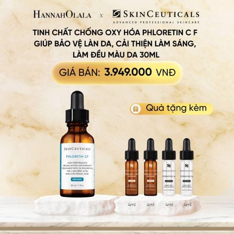  DEAL 5 TINH CHẤT CHỐNG OXY HÓA PHLORETIN C F GIÚP BẢO VỆ LÀN DA, CẢI THIỆN LÀM SÁNG, LÀM ĐỀU MÀU DA 30ML 