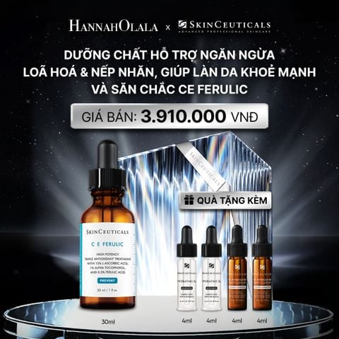  DƯỠNG CHẤT HỖ TRỢ NGĂN NGỪA LOÃ HOÁ & NẾP NHĂN, GIÚP LÀN DA KHOẺ MẠNH VÀ SĂN CHẮC SKIN CEUTICALS CE FERULIC 30ML - B74 