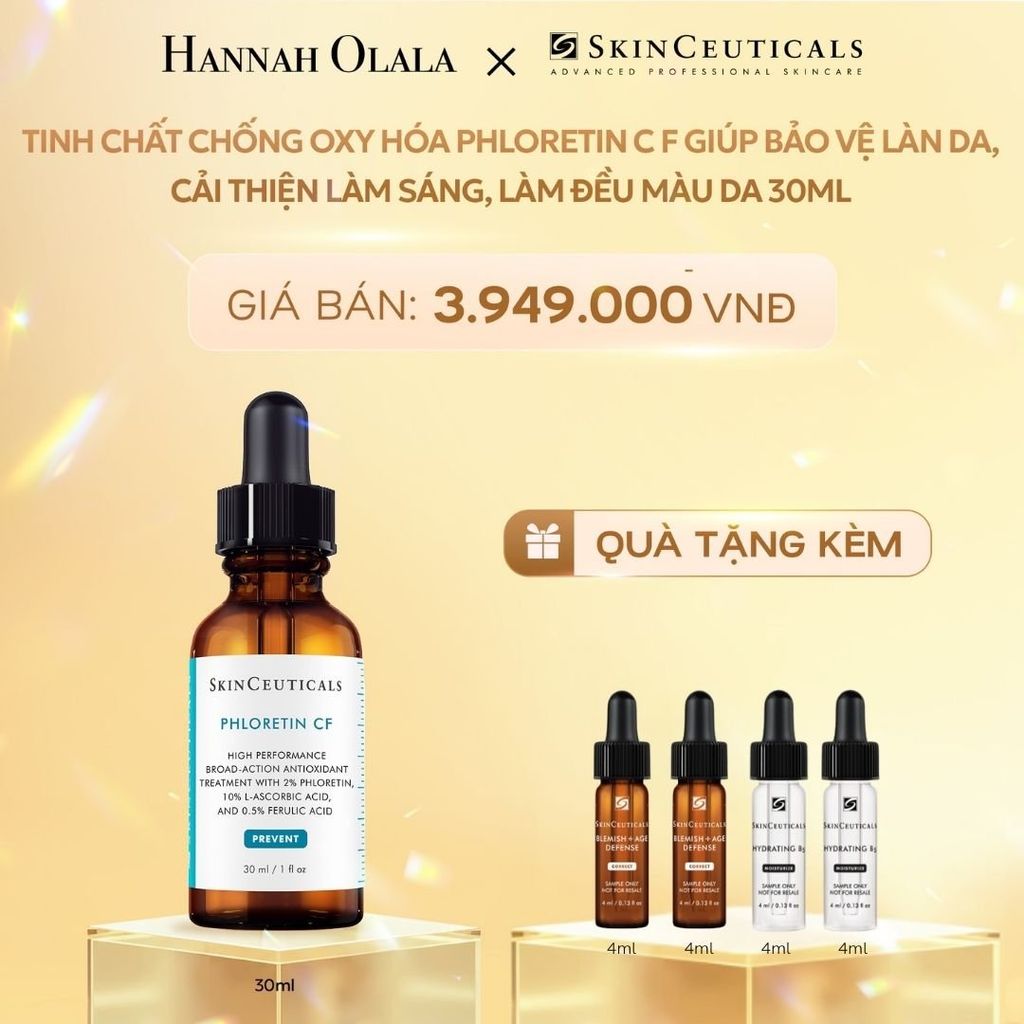 C43_DEAL 5: TINH CHẤT CHỐNG OXY HÓA PHLORETIN C F GIÚP BẢO VỆ LÀN DA, CẢI THIỆN LÀM SÁNG, LÀM ĐỀU MÀU DA 30ML 
