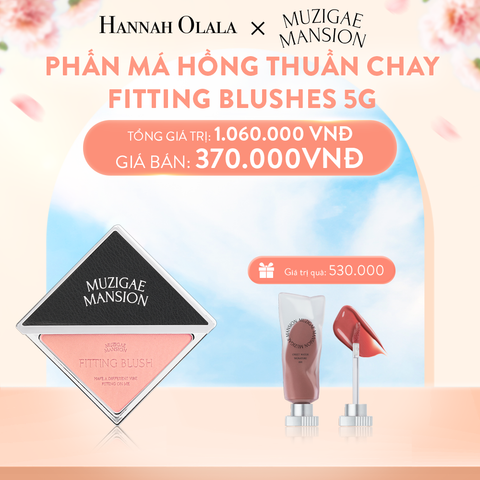  A580_DEAL 5: PHẤN MÁ HỒNG KÈM GƯƠNG FITTING BLUSHES 5G 