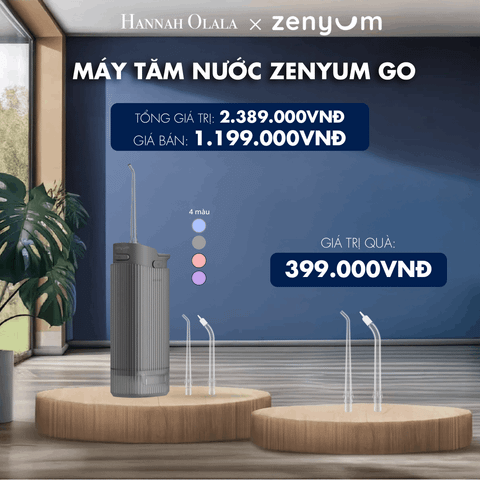  MÁY TĂM NƯỚC ZENYUM GO 