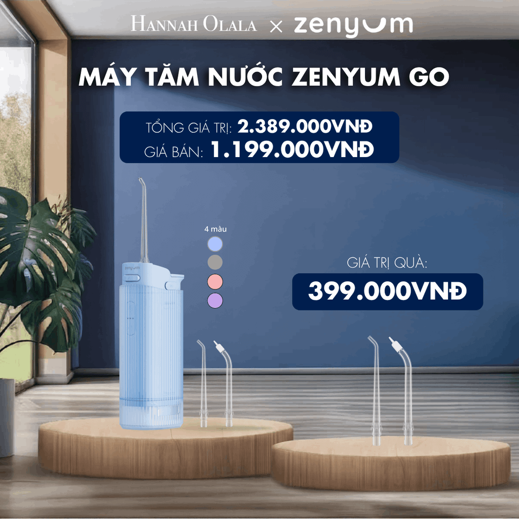  MÁY TĂM NƯỚC ZENYUM GO 