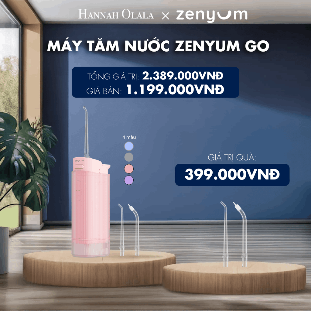  MÁY TĂM NƯỚC ZENYUM GO 