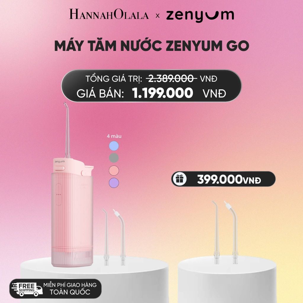  MÁY TĂM NƯỚC ZENYUM GO_A2 