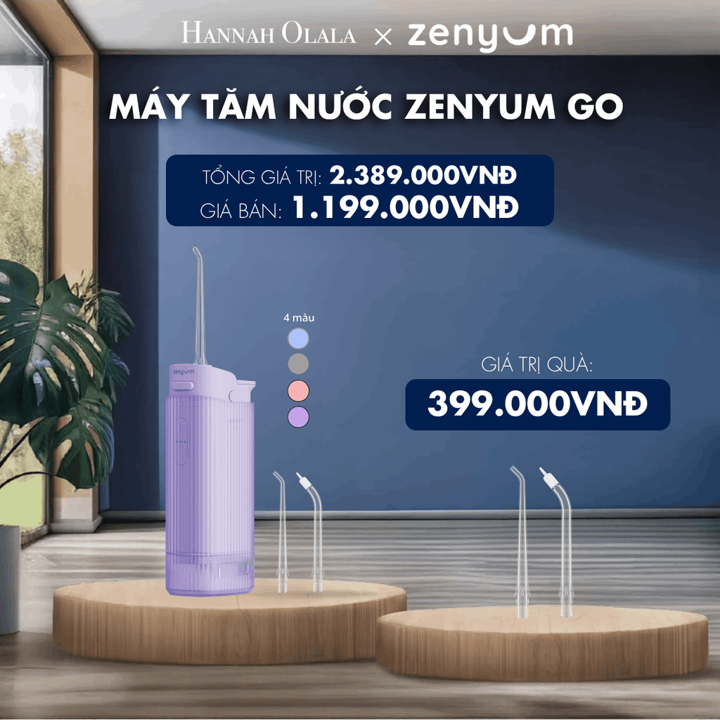  MÁY TĂM NƯỚC ZENYUM GO 