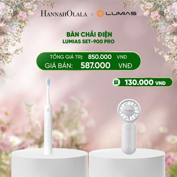  E789_DEAL 6: BÀN CHẢI ĐIỆN LUMIAS SET-900 PRO 