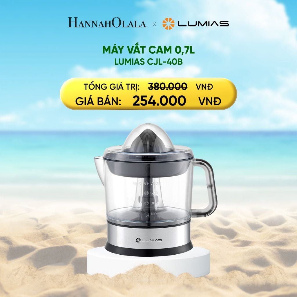  DEAL 6: MÁY VẮT CAM 0,7L LUMIAS CJL-40B 