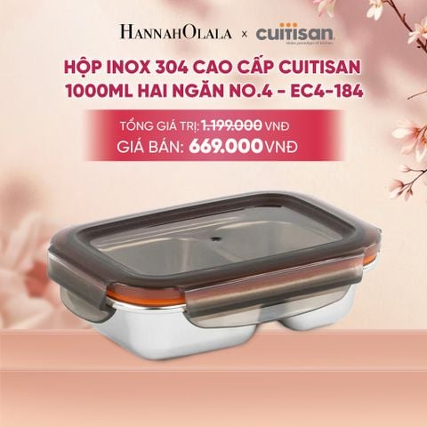  HỘP INOX 304 CAO CẤP CUITISAN - DEAL 6 